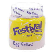 Festival Food Colouring Egg Yellow 40g